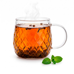 Szklanka do kawy, herbaty, napojów 350 ml zestaw 2 szt. szklanek z uchem