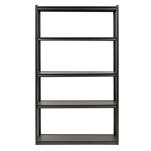 Regał magazynowy 200x120x40 cm 5 półek do przechowywania, garażu 750 kg metalowy