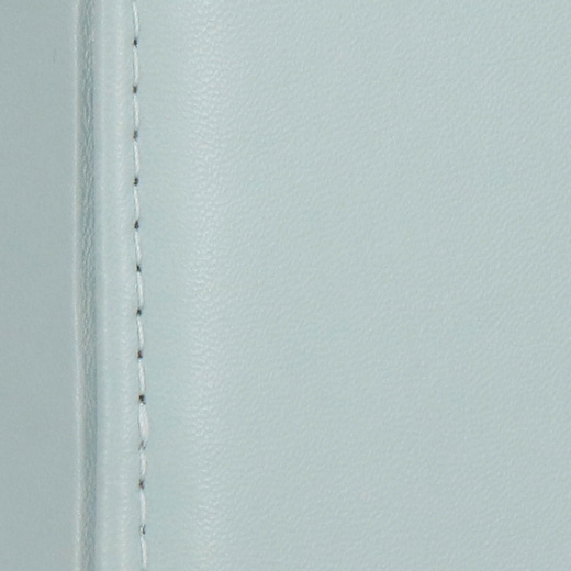 Szkatułka na biżuterię ekoskóra 11,5x8,5x5,5 cm błękitny organizer z przegródkami i lusterkiem