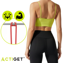 Gumy oporowe do ćwiczeń zestaw 3 szt. taśmy do ćwiczeń fitness, treningu