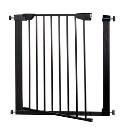 Bramka zabezpieczająca barierka rozporowa 75-89 cm czarna