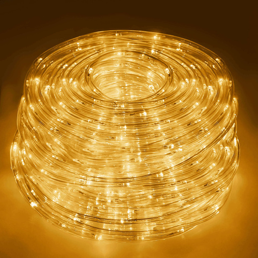 Wąż świetlny 480 Led biały ciepły 21,5 m z programatorem IP44