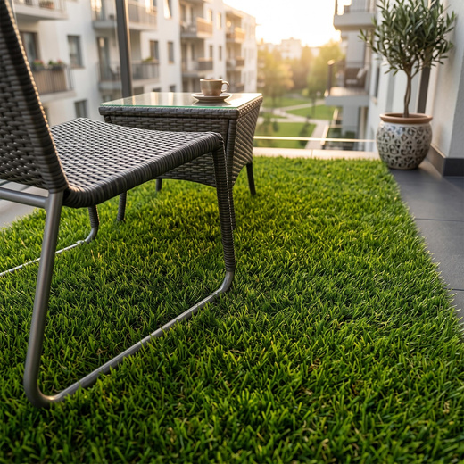 Sztuczna trawa 1m x 1mb na taras balkon miękka i gęsta 45 mm