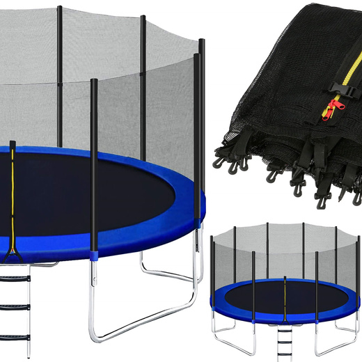 Siatka do trampoliny zewnętrzna 15FT 460 cm 10 słupków