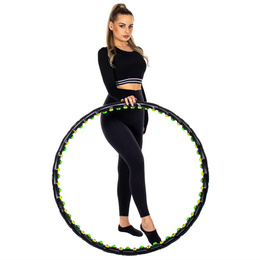 Hula hop z masażerem 100 cm magnetyczne wypustki 