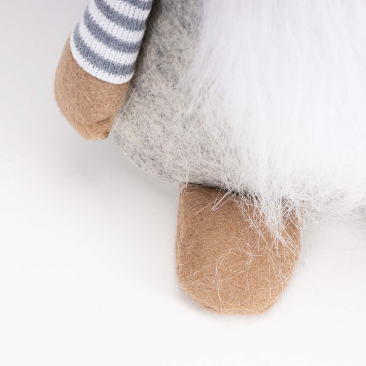 Skrzat świąteczny 52 cm ozdoba świąteczna krasnal świąteczny, gnom stojący figurka