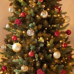 Choinka sztuczna 240 cm Premium Royal Trees świerk syberyjski z drewnianym stojakiem