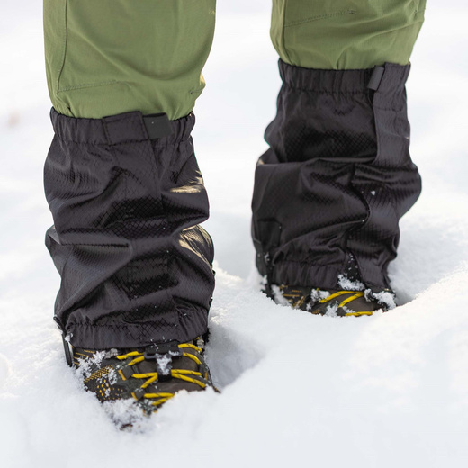 Ochraniacze na buty wodoodporne stuptuty trekkingowe uniwersalne 2 szt. czarne