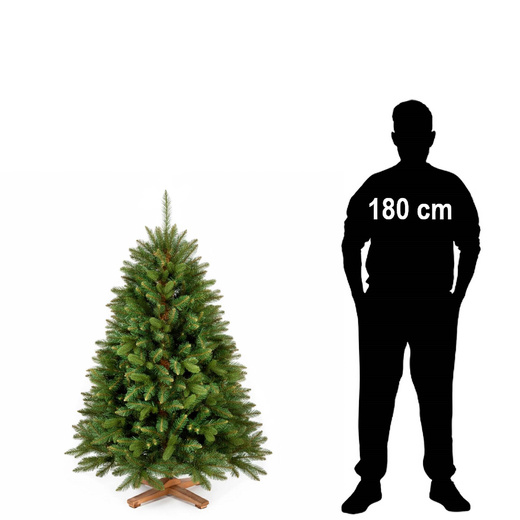 Choinka sztuczna 150 cm Premium Royal Trees świerk syberyjski z drewnianym stojakiem