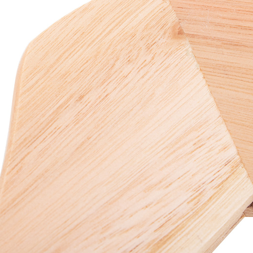 Wieszak drewniany na ubrania 30 szt. wieszaki do szafy, jasnobrązowy