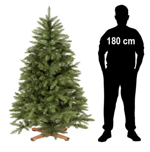 Choinka sztuczna 180 cm świerk kaukaski jak żywy Royal Trees premium drzewko świąteczne