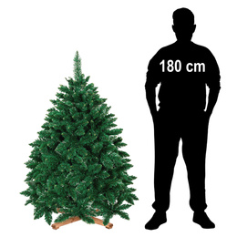 Choinka sztuczna 150 cm sosna leśna jak żywa Royal Trees premium z drewnianym stojakiem