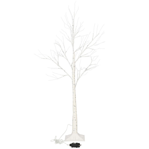 Świecące drzewko 150 cm brzoza 72 Led drzewko świąteczne