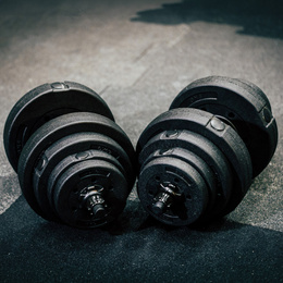 Hantle 2x20 kg do ćwiczeń regulowane 40 kg zestaw obciążeń gryf do treningu siłowego