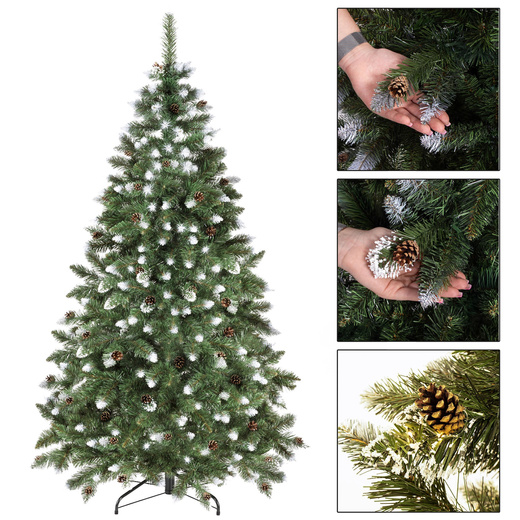 Choinka sztuczna premium 180 cm sosna diamentowa drzewko bożonarodzeniowe