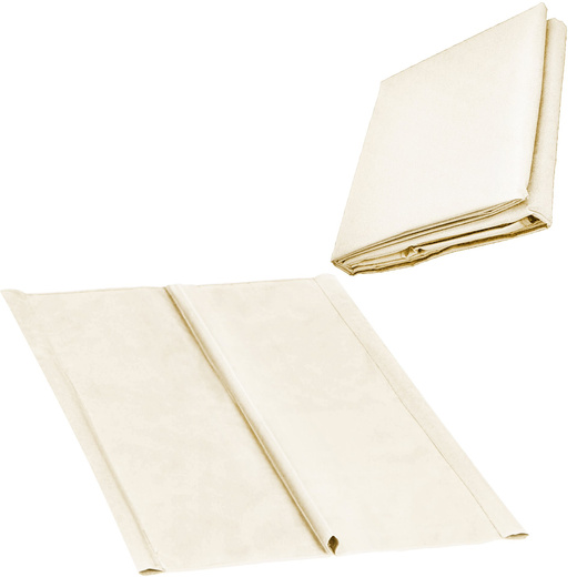 Materiał na siedzisko huśtawki ogrodowej 130 x 100 cm tkanina wodoodporna ecru