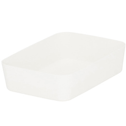 Pojemnik do szuflady 13x18cm wielofunkcyjny wkład, organizer kremowy
