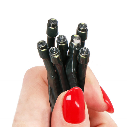 Lampki choinkowe 500 led multikolor 25 m oświetlenie świąteczne IP44