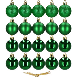 Bombki choinkowe na choinkę 4 cm zestaw 20 szt.