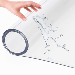 Mata pod krzesło, fotel biurowy 102x125x0,1cm podkładka na biurko transparentna