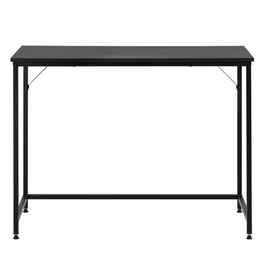 Biurko komputerowe nowoczesne 100x50x76 cm stolik loft industralny czarny