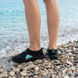 Buty do wody, szybkoschnące na plażę kajak jeżowce, kamienie rozm. 38 damskie czarne