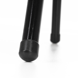 Krzesło cateringowe składane bankietowe, turystyczne do ogrodu czarne