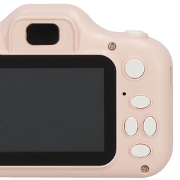 Aparat dla dzieci cyfrowa kamera full HD z kartą 8GB różowy