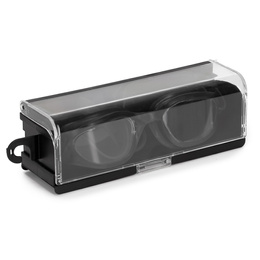 Okulary do pływania z zatyczkami do uszu, nosa zestaw okularki na basen UV Anti-fog