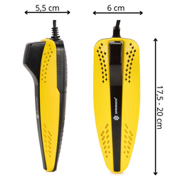 Suszarka do butów i rękawiczek osuszacz do obuwia, skarpet, czapek z timerem elektryczny