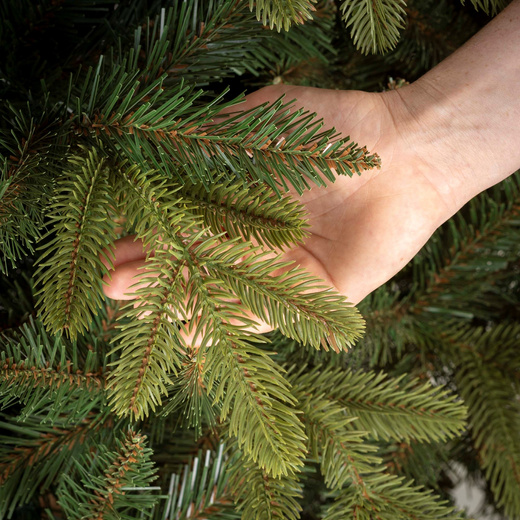 Choinka sztuczna 180 cm Premium Royal Trees świerk syberyjski z drewnianym stojakiem