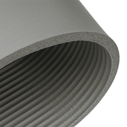 Mata do jogi, ćwiczeń fitness 183x61 cm antypoślizgowa, materac do stretchingu szary