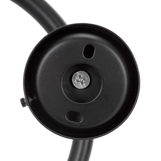 Wieszak na ręczniki, łazienkowy okrągły, uchwyt na ręczniki, czarny