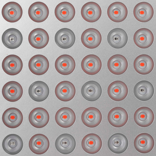 Lampa do doświetlania roślin 225 LED wiszący panel do wzrostu uprawy warzyw sadzonek 36 W