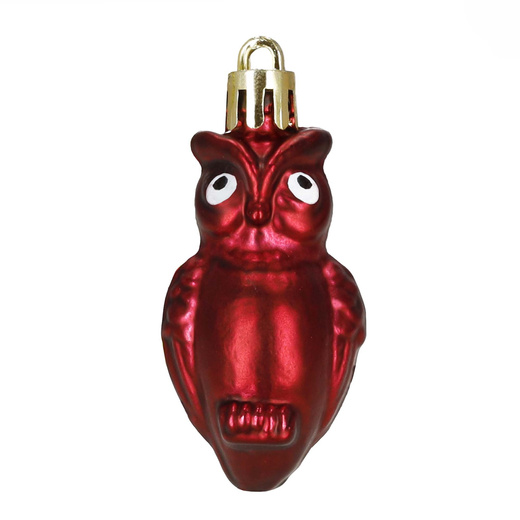 Bombki choinkowe 40 szt. zestaw dekoracji świątecznych, nietłukące, bordowy, złoty, biały