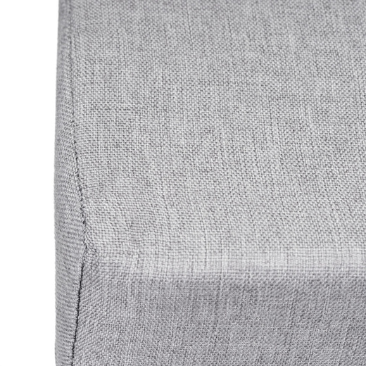 Schodki dla psa do łóżka 30 cm podest, rampa 3-stopniowa, miękkie schody szare