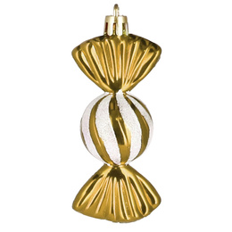 Bombki choinkowe 5 szt. ozdoby świąteczne zestaw cukierki 6 cm kolorowe