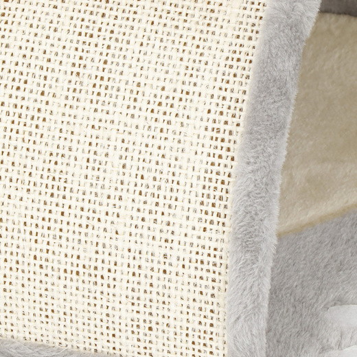 Drapak dla kota sizal 2-poziomowy słupek z zabawką 47 cm