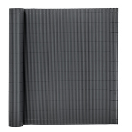 Osłona PVC maskująca na balkon, taras, ogrodzenie 500x140 cm ciemnoszara