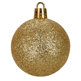 Bombki choinkowe 100 szt. zestaw dekoracji świątecznych nietłukące, złote