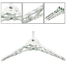 Choinka sztuczna 150 cm świerk ośnieżony drzewko bożonarodzeniowe