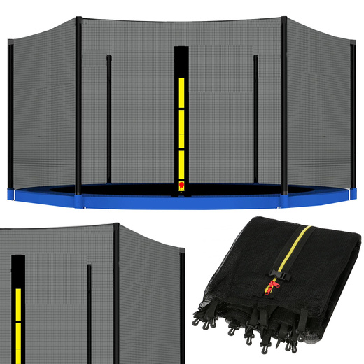Osłona na sprężyny z siatką do trampoliny zewnętrzną 10FT 300/305/312 cm niebieska