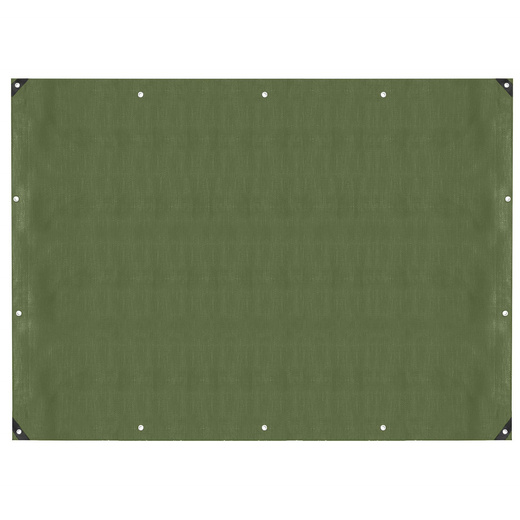 Plandeka 4x6m 120g/m2 gruba płachta ochronna zielona