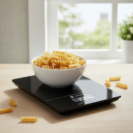 Waga kuchenna, domowa 5 kg elektroniczna z wyświetlaczem, miarka kuchenna