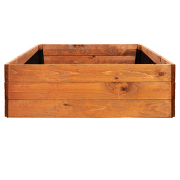 Skrzynia na warzywa drewniana 200x84x26,5 cm wysoki warzywniak zielnik impregnowany