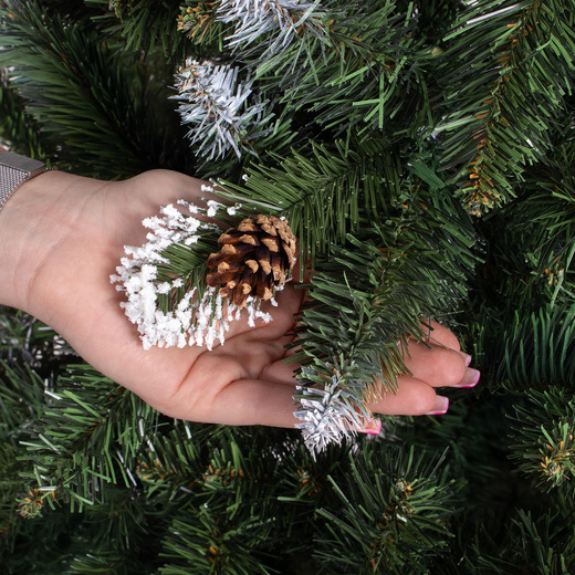 Choinka sztuczna premium 250 cm sosna diamentowa drzewko bożonarodzeniowe