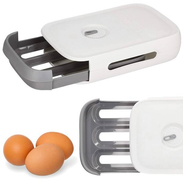 Pojemnik na jajka do lodówki na 21 szt. pudełko, organizer