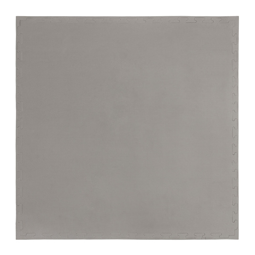 Mata treningowa, ochronna, puzzlowa 100x100 cm z pianki EVA 2 cm antypoślizgowa, grafitowo-szara