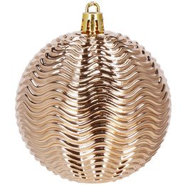 Bombki choinkowe 31 szt. ozdoby świąteczne rose gold zestaw