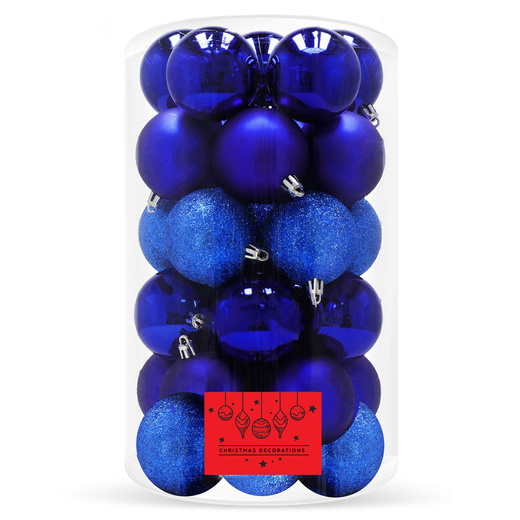 Bombki choinkowe na choinkę zestaw 30 szt.